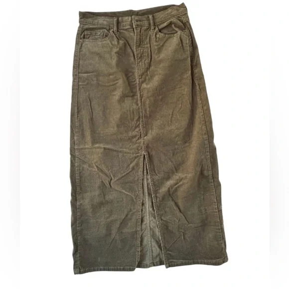 a.n.a. Corduroy Skirt - Picture 1 of 6